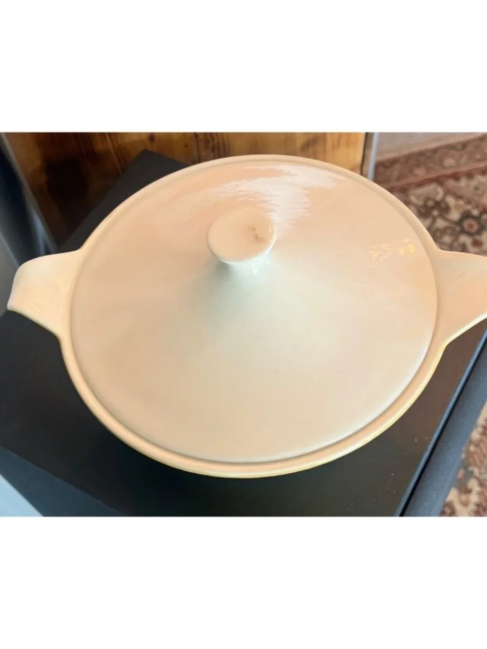 Vintage Royal China casserole dish is in the 